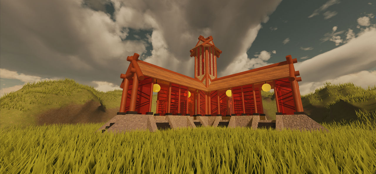 Roblox: Japanese Themed Spawn Building! by ChaseTheHoly on DeviantArt