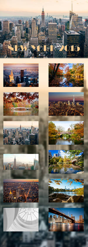 NEW YORK - 2015 CALENDAR