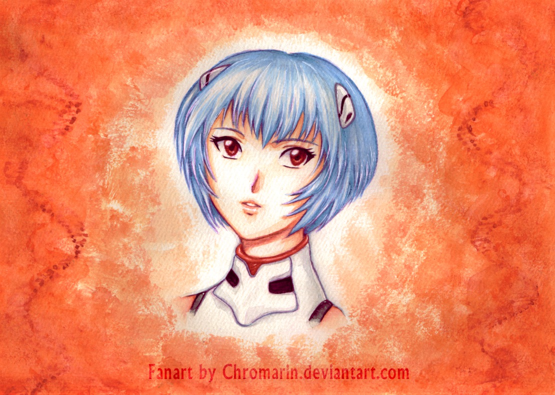 Old fanart of Rei