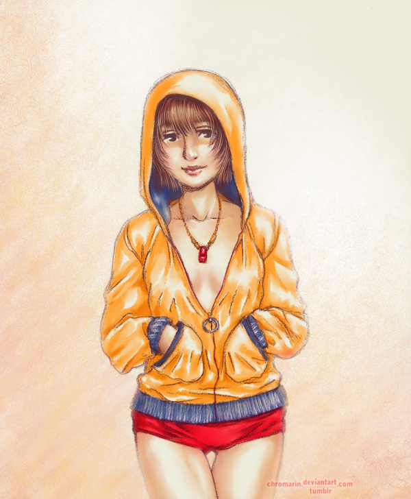 Hoodie 'n hotpants