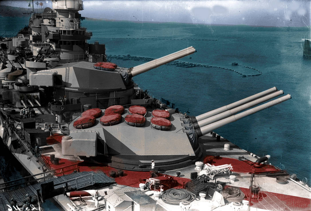 1943 RN ROMA WARSHIP by ColonialismWasGood on DeviantArt
