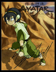 Avatar: Toph's Fighting Pose