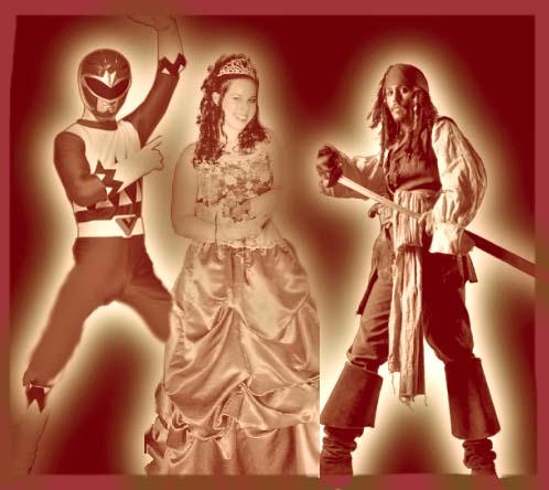 Power ranger, Princess, Pirate by amj016 on DeviantArt