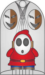 Vitral Shy guy