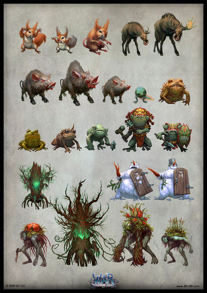 Bestiary by Belibr on DeviantArt