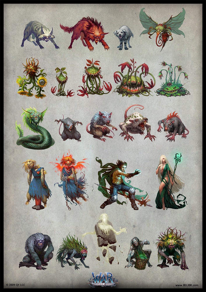 Bestiary 3 by Belibr on DeviantArt