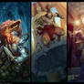 Set of heroes