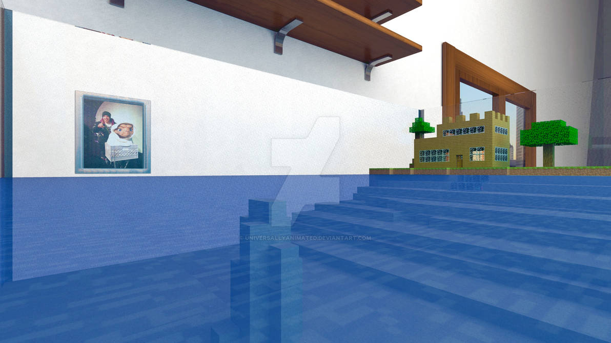 Minecraft Fish Tank - House by UniversallyAnimated on DeviantArt