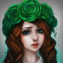 Green Roses