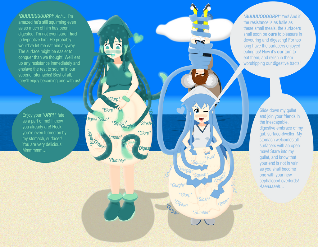 Squid Girl's Takeovore by sharkboy17 on DeviantArt