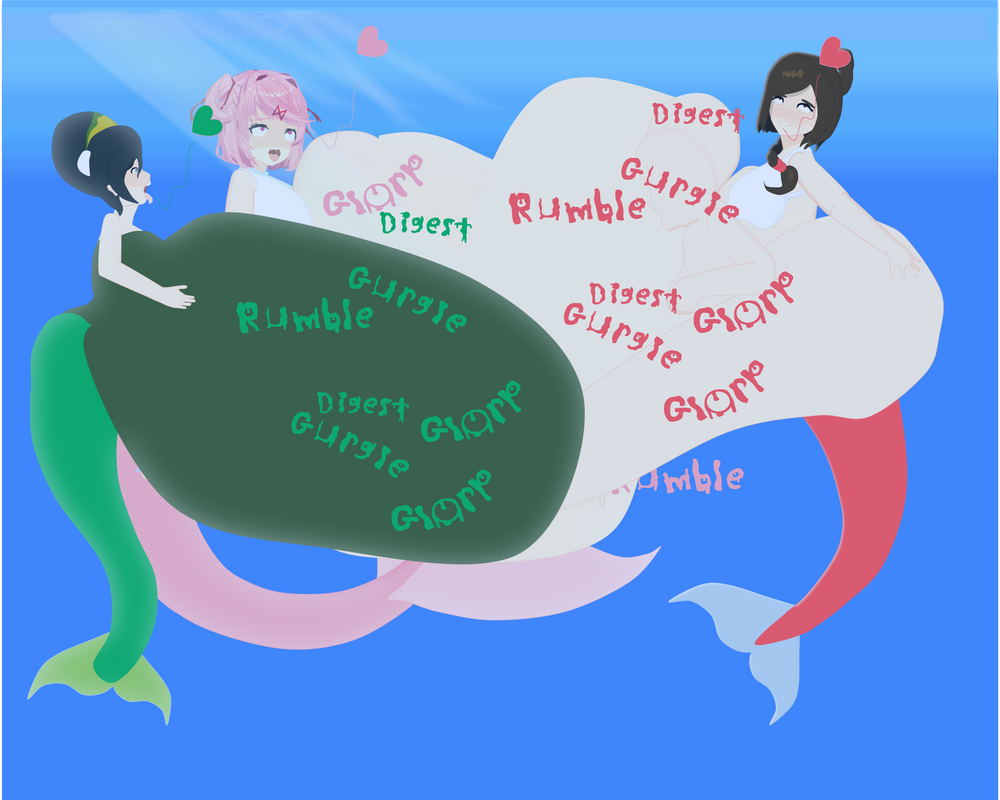 Natsuki Toph And Ty Lee Digesting Food Together By Sharkboy17 On Natsuki Toph And Ty Lee Digesting Food Together By Sharkboy17 On