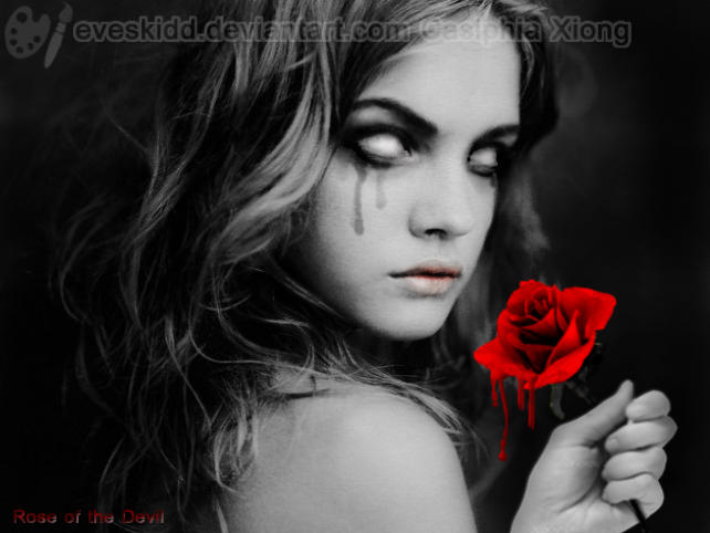 Satanic Roses Rose of the Devil by Eveskidd on DeviantArt