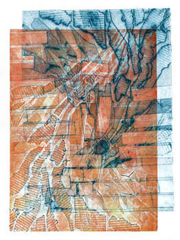 Tape Collagraph