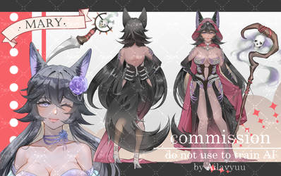 Commission Character sheet