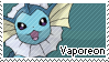 Vaporeon stamp by S-Laughtur