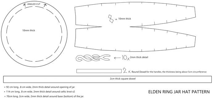 Elden Ring - Jar Hat Pattern