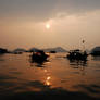 Ha Long Bay sunset