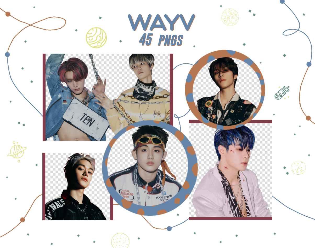 PACK PNG - WayV (AWAKEN THE WORLD) by katewavy on DeviantArt
