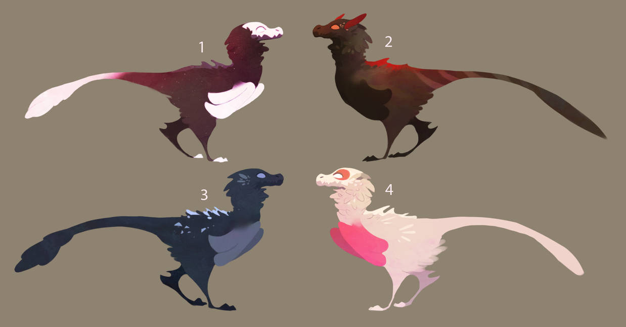 Atcg Pattern Raptor CLOSED - Raptor Adopts by AstraGalactica on DeviantArt