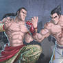 Tekken Kazuya Mishima vs Feng Wei