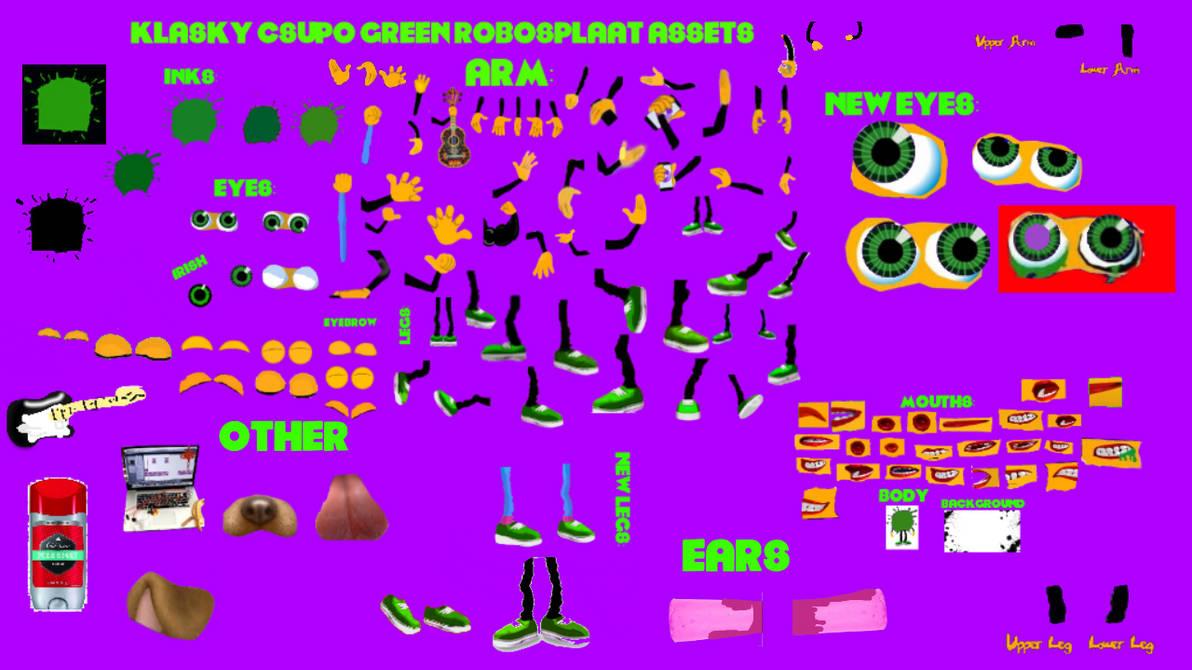 My Klasky Csupo Green RoboSplaat Assets By Bfbwood On DeviantArt my-klasky-csupo-green-robosplaat-assets-by-bfbwood-on-deviantart