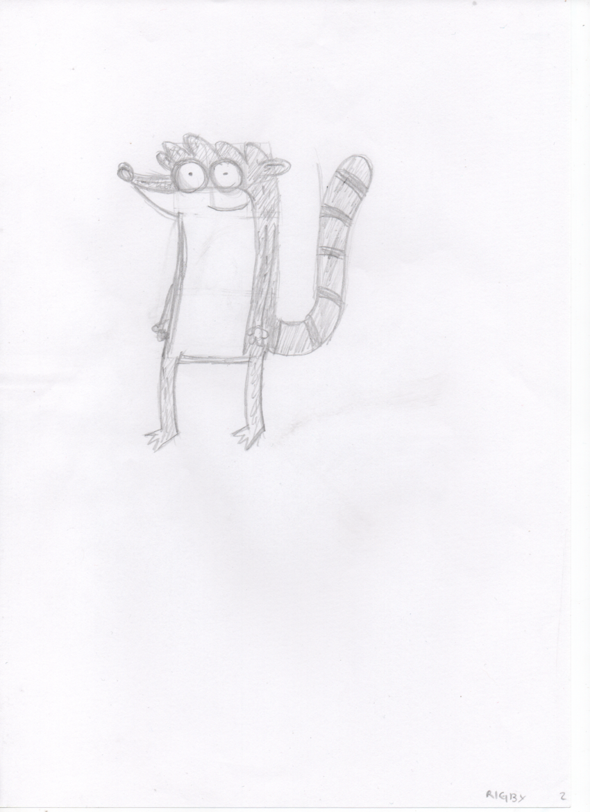 Kevin's Scrapbook: Rigby by KevinTheDeviant on DeviantArt