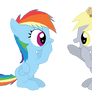 Rainbow Dash and Derpy Hooves BFFs!