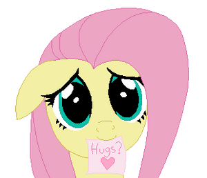 Fluttershy: Hugs?