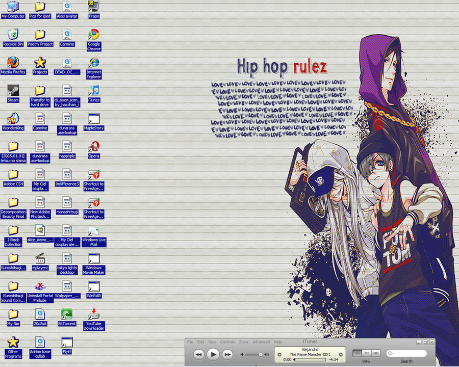 Hip Hop Kuroshitsuji Wallpaper