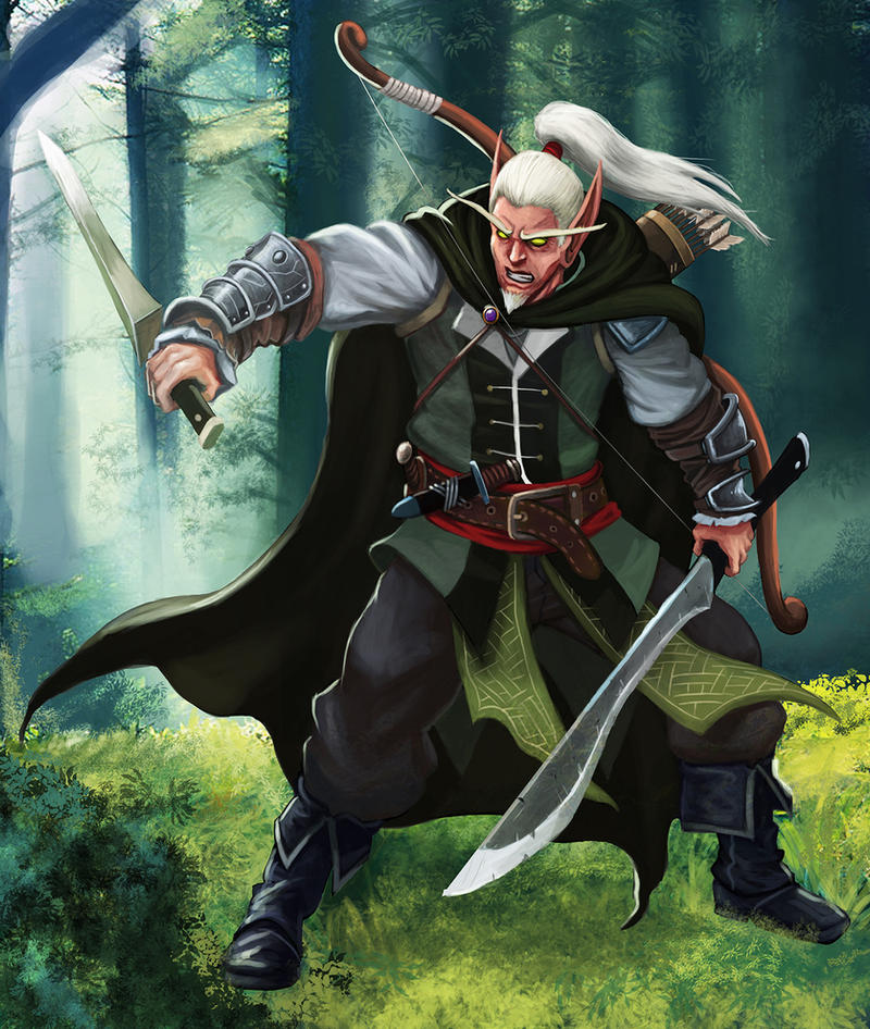 Elven Ranger by Hidd3nNiN on DeviantArt