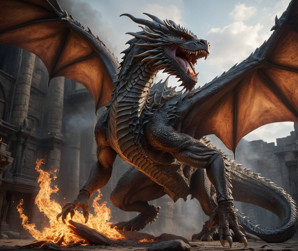 Angst Dragon RCX482 - Angry dragon by mkvd26 on DeviantArt
