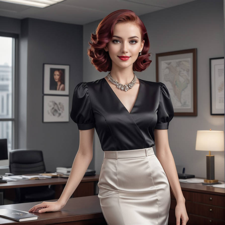 RCX600 - Office woman by mkvd26 on DeviantArt