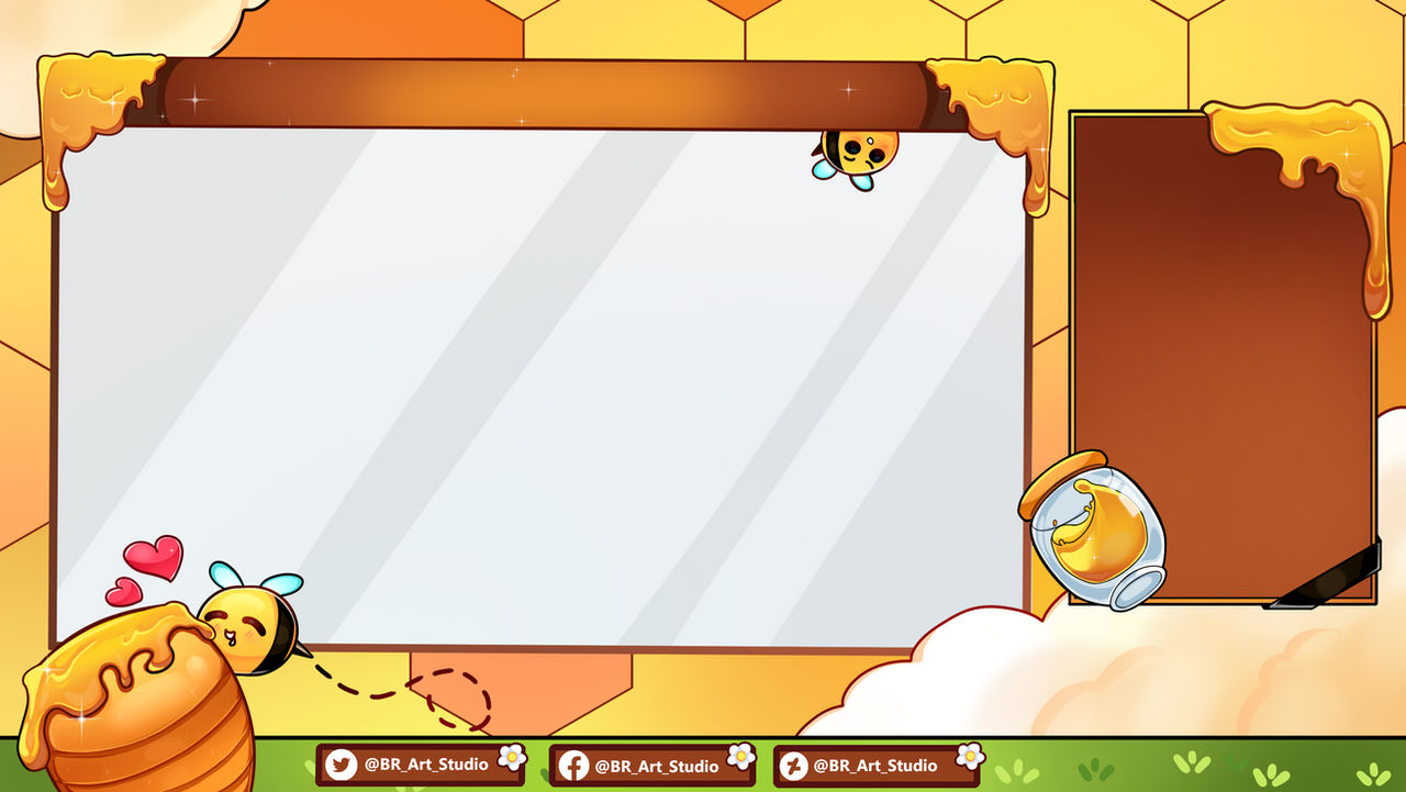 Overlay Stream Bee by BlackRosesSudio on DeviantArt