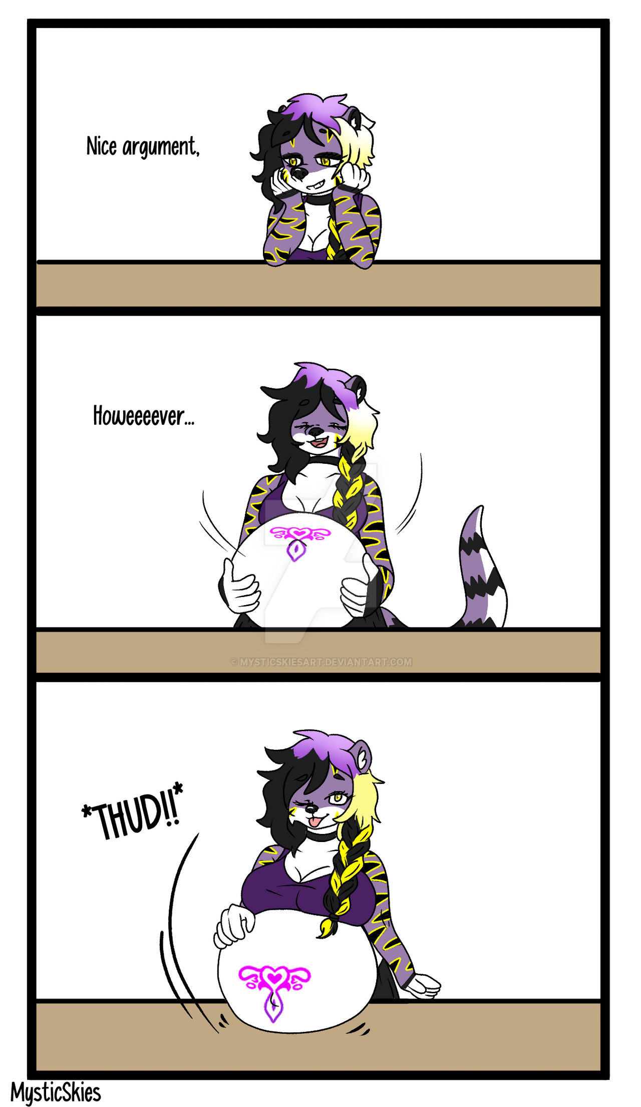 Argument Denied by MysticSkiesArt on DeviantArt