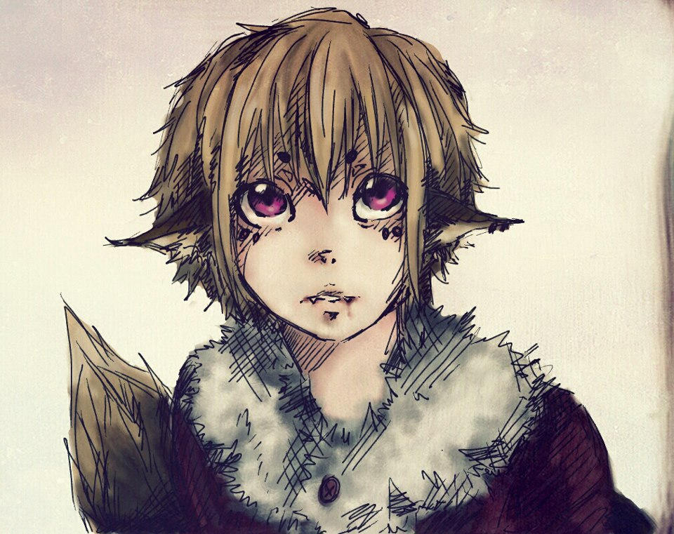 Wolf Boy Colored By Teicak99 On Deviantart