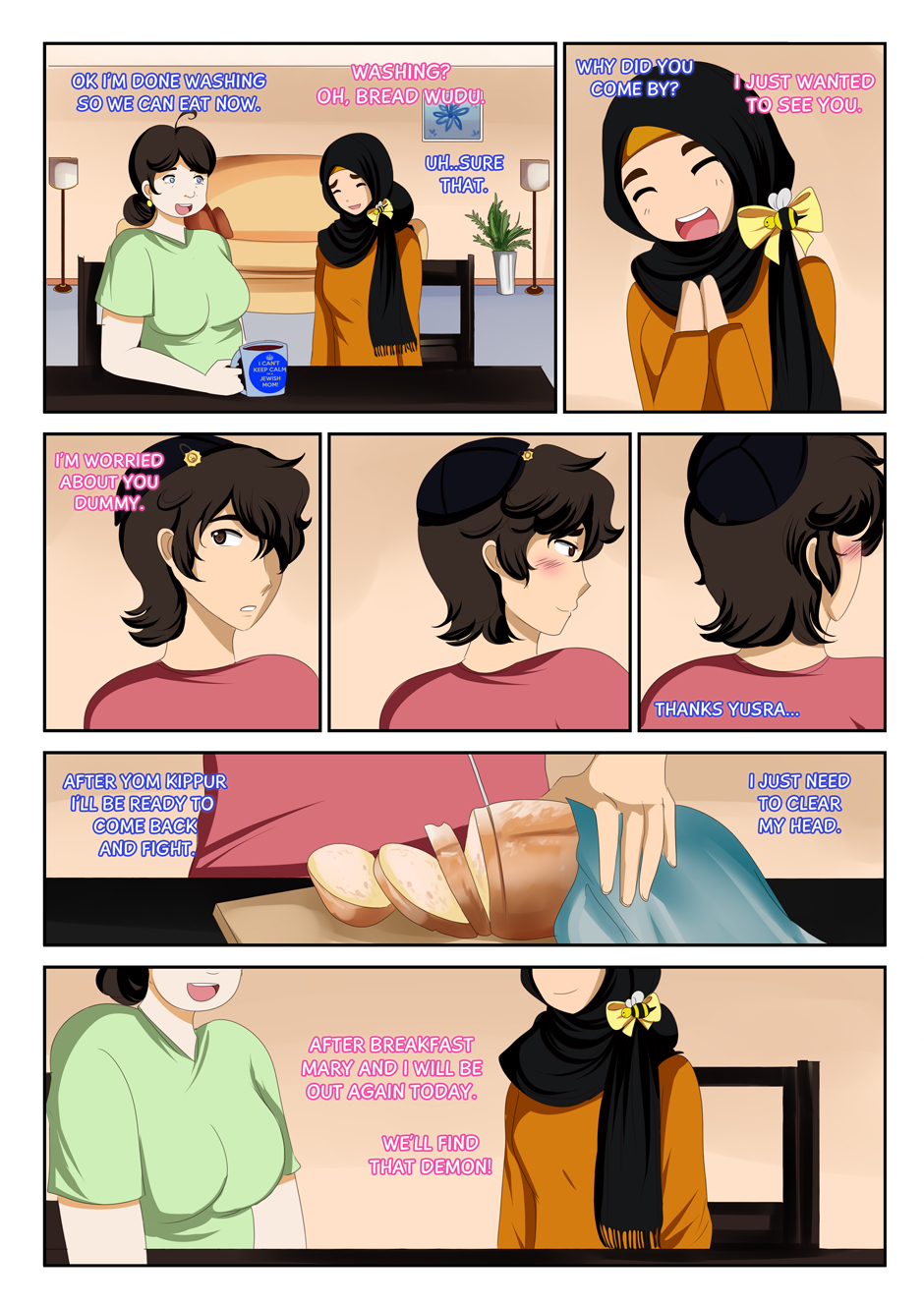 Joseph and Yusra (Otherworld Patrol) pg91