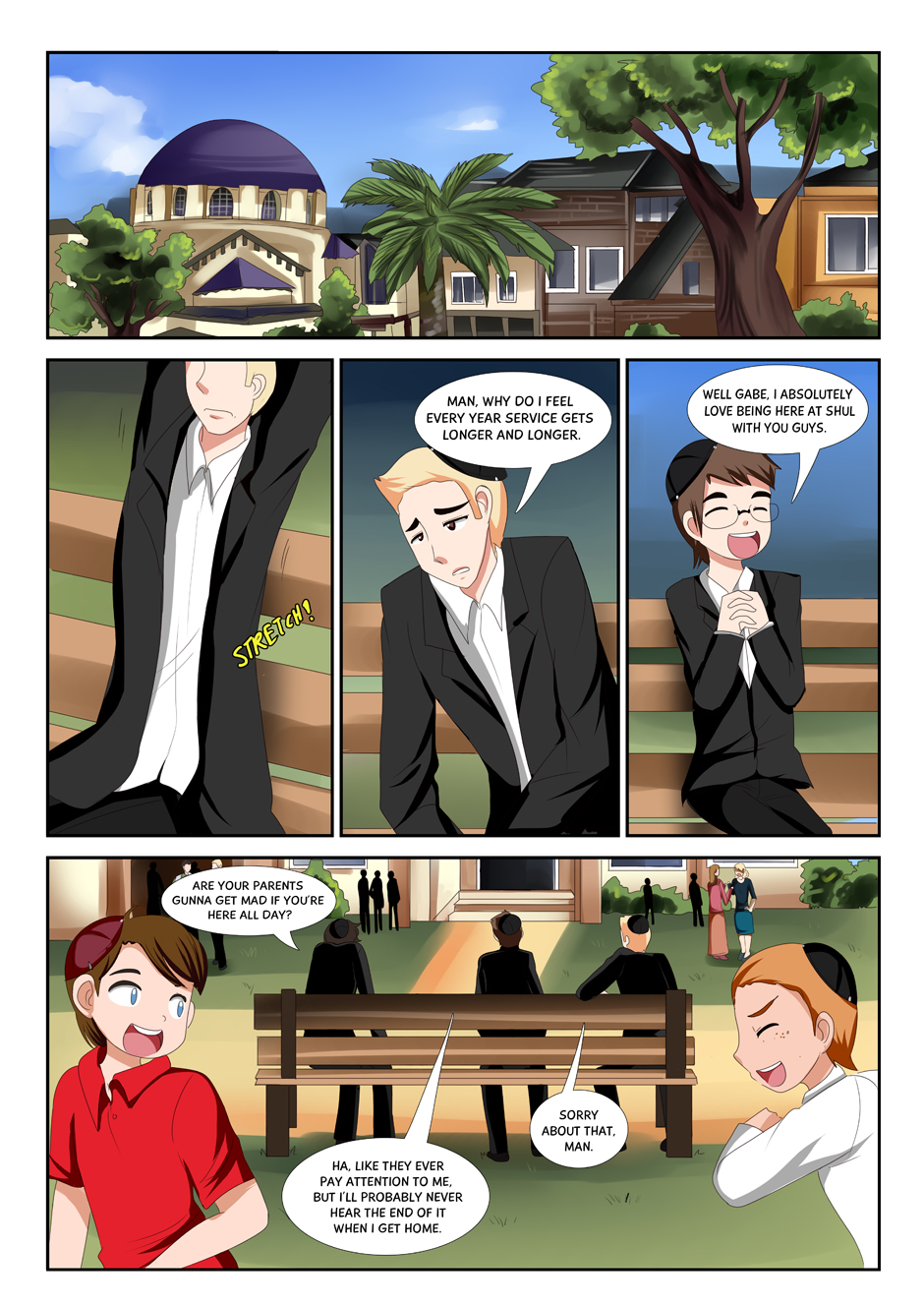 Joseph and Yusra (Otherworld Patrol) pg93