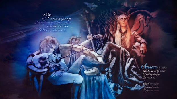 Kings of fairy lands: Jareth and Thranduil