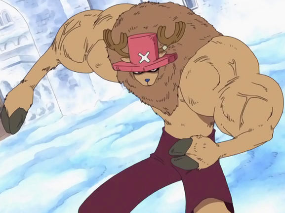 One Piece [HD]: Tony Tony Chopper Monster Point Happy Dance 