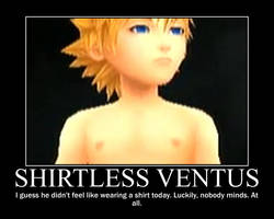 Ventus Is Shirtless