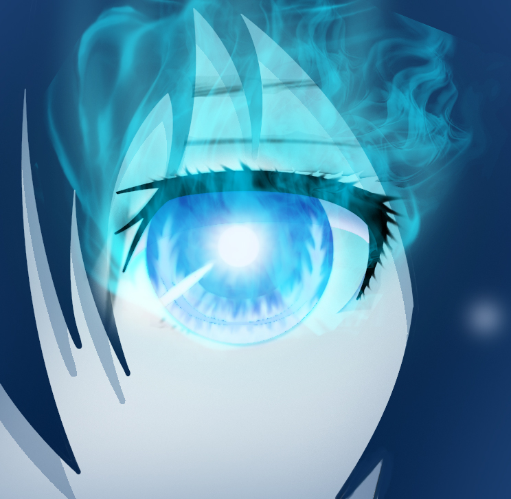 Black rock shooter eye