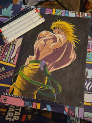 Dio Brando (Marker Drawing)