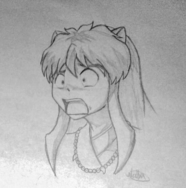 Inuyasha's omg face