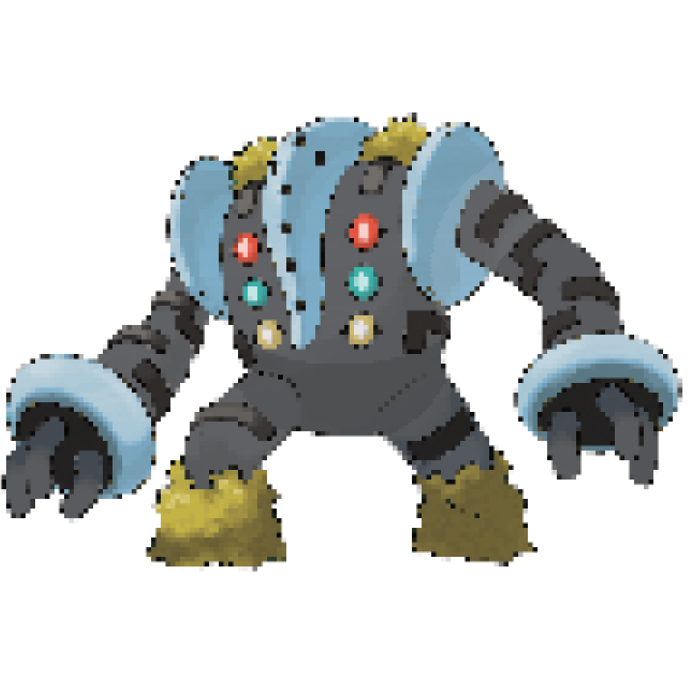 Secondary Shiny Regigigas by WoodwalkerStudio on DeviantArt