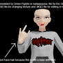 MMD female slipknot hoodie+DL