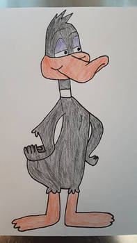 Daffy Duck drawing