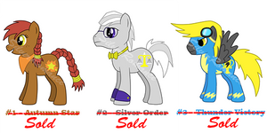 *CLOSED* Silver Stable: Adoptable Set 1