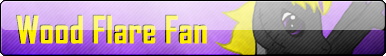 Fan Button: Wood Flare Fan