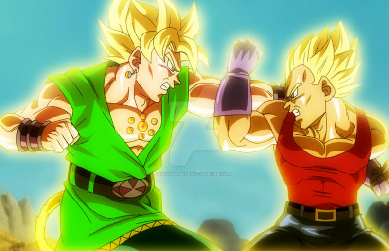 Dragon Ball GT: Super Saiyan Son Pan and Son Goku by The-James-Show on  DeviantArt