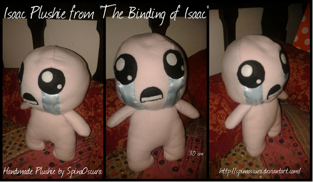 Isaac Handmade Plushie from The Binding of Isaac